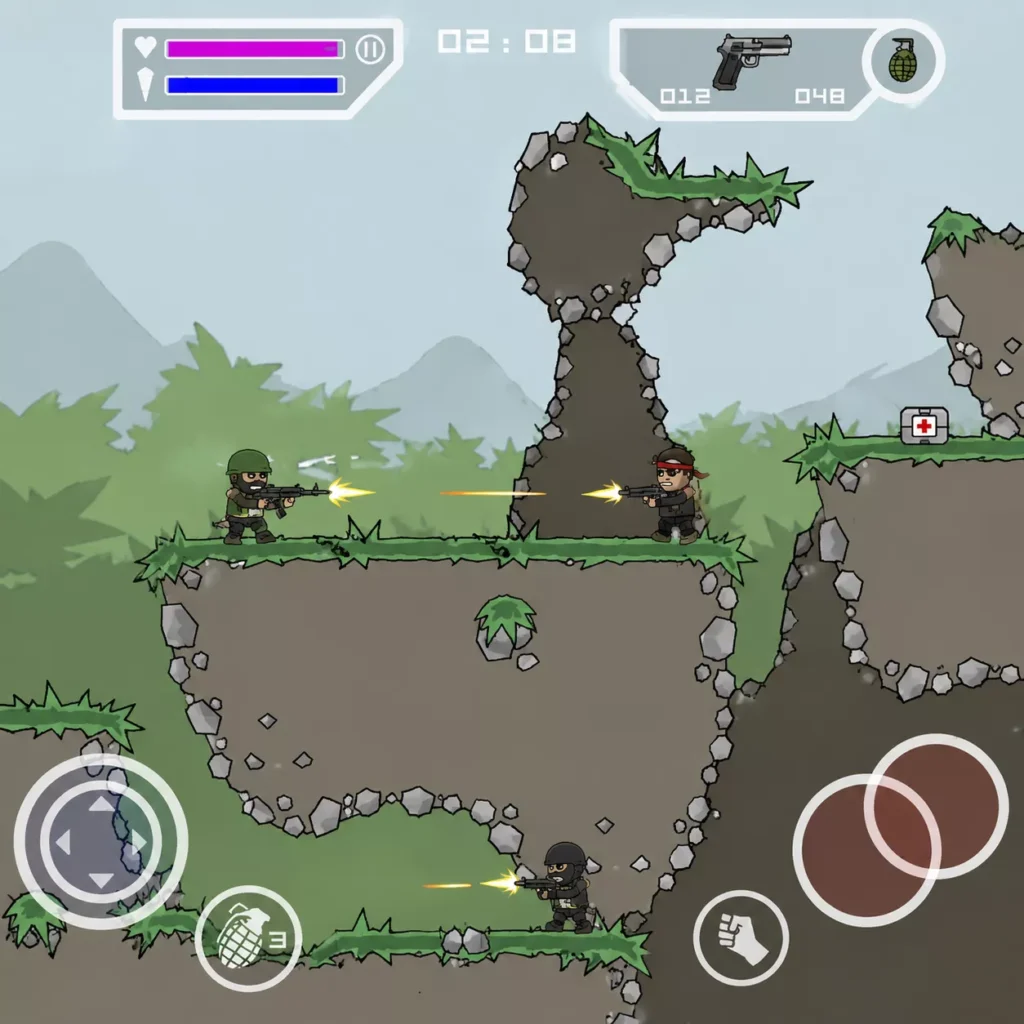 What is Mini Militia (Doodle Army 2)